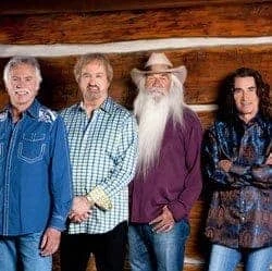 The Oak Ridge Boys preparing for their Pigeon Forge concert.