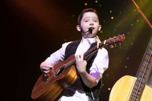 CT kid guitarist