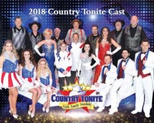 Country Tonite cast photo for 2018.