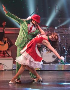 Christmas dancers