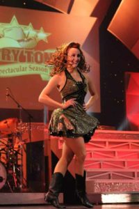 female performer at the country tonite theater