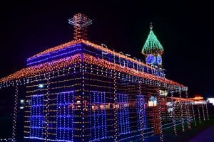 holiday lights in pigeon forge