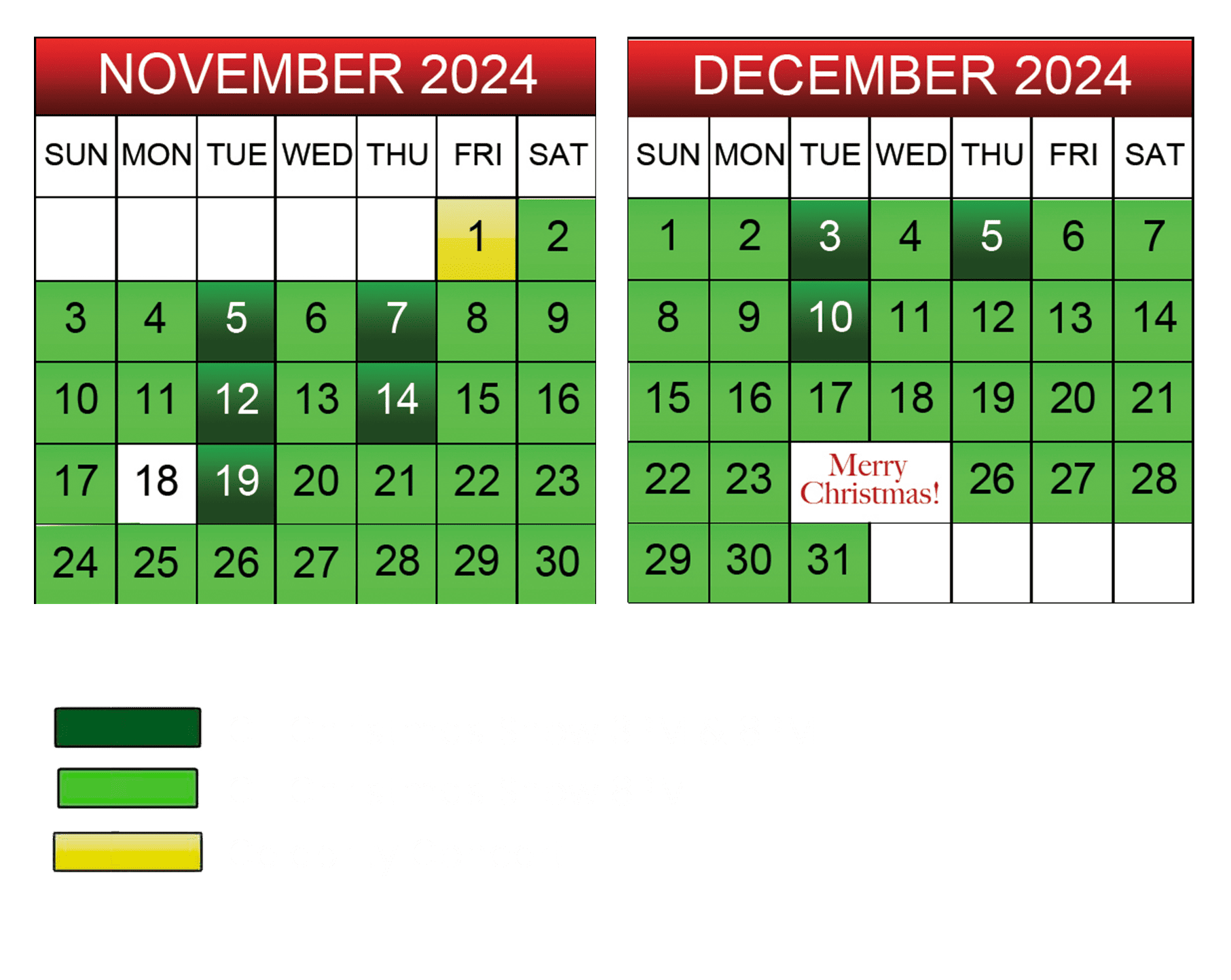 Pigeon Christmas Show at Country Tonite